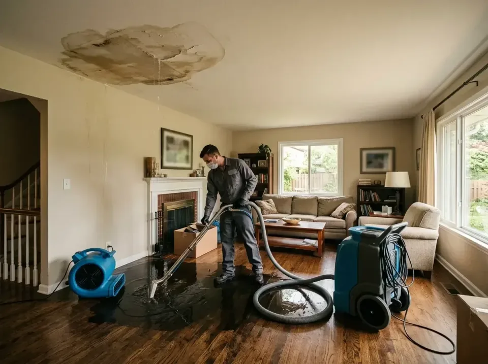 attic-pipe-burst-ceiling-drip-008 — frequently asked questions, Water Damage Restoration & Carpet Care in Lenoir City, TN